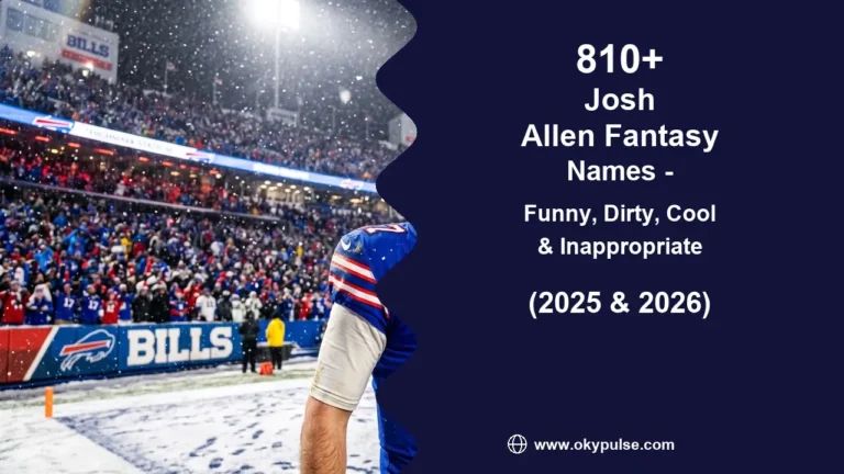 Josh Allen fantasy names