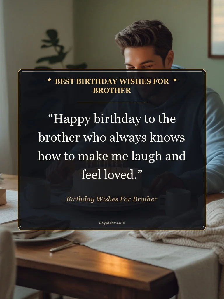 Best Birthday Wishes For Brother - Birthday Wishes For Brother
