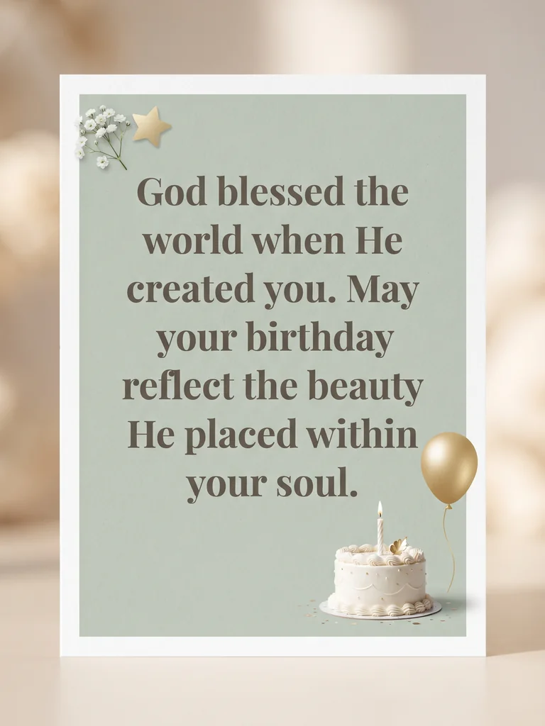Happy Birthday God Bless You Quotes - Happy Birthday God Bless You Wishes