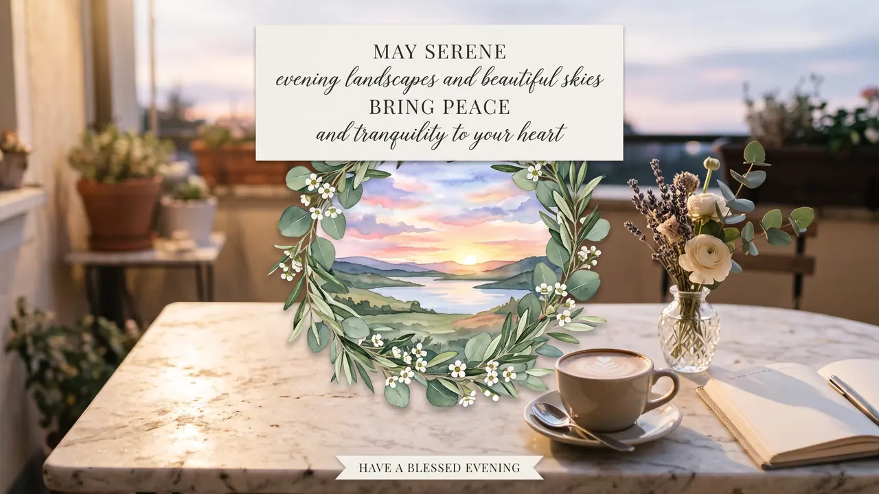 Beautiful Good Evening Blessings Images - Good Evening Blessings