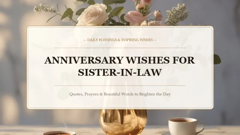 anniversary wishes for sister-in-law