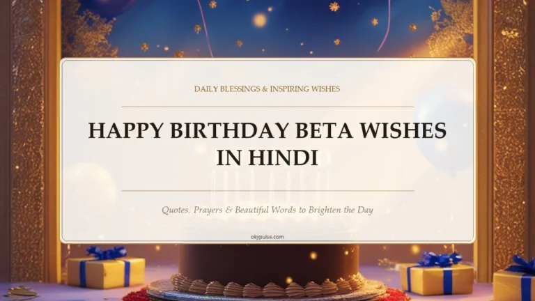 happy birthday beta wishes in hindi