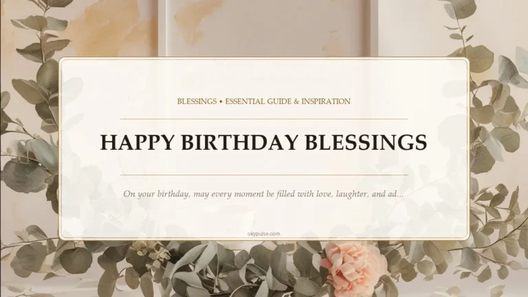 Happy Birthday Blessings