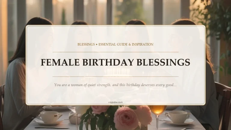 female birthday blessings