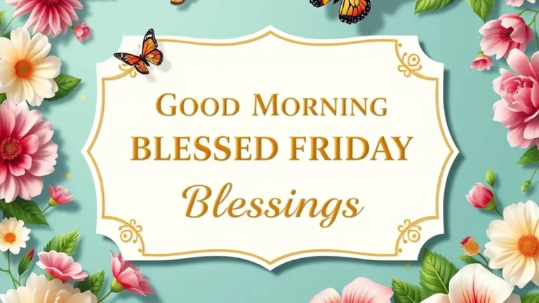 Good Morning Monday Blessings