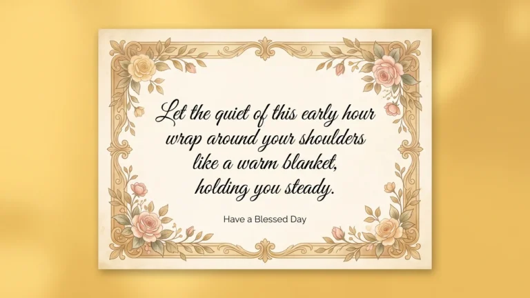 Monday Morning Blessings