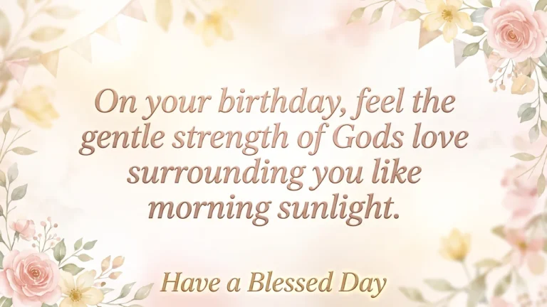 Happy Birthday God Bless You Wishes