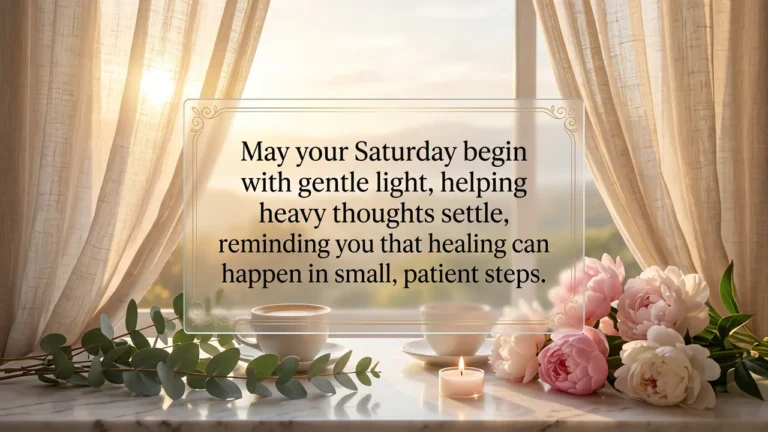 Good Morning Saturday Blessings
